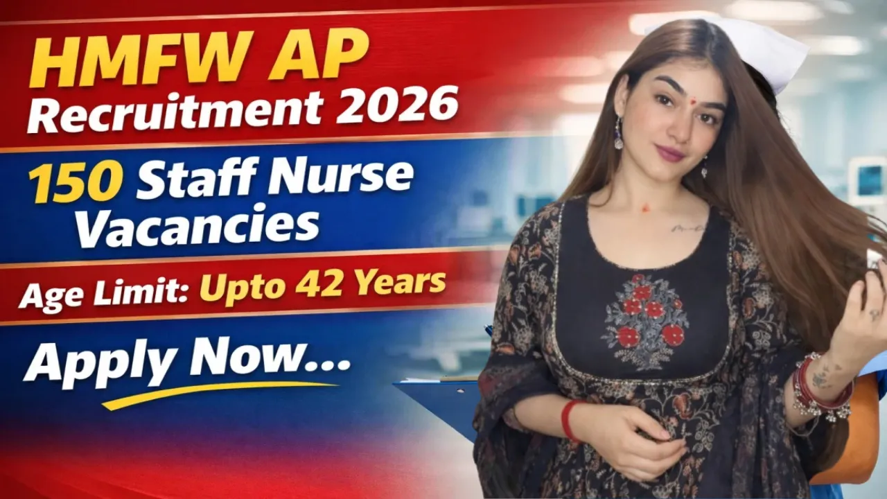 AP Staff Nurse Recruitment for 150 Posts