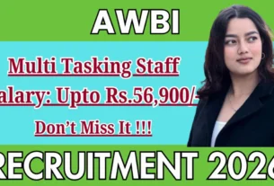 AWBI MTS Bharti 2026 for 10th & 12th Pass