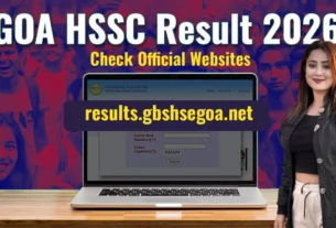 Goa Board Class 12 Result 2026 Direct Link (HSSC Result Out)