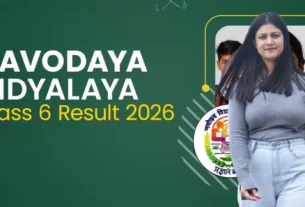 JNVST Result 2026: Navodaya Vidyalaya Class 6 Result Out, Check Score Using Direct Link