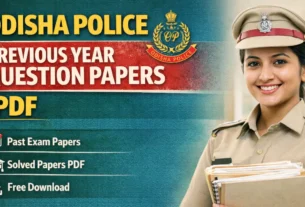 Odisha Police Constable Previous Year Question Papers PDF